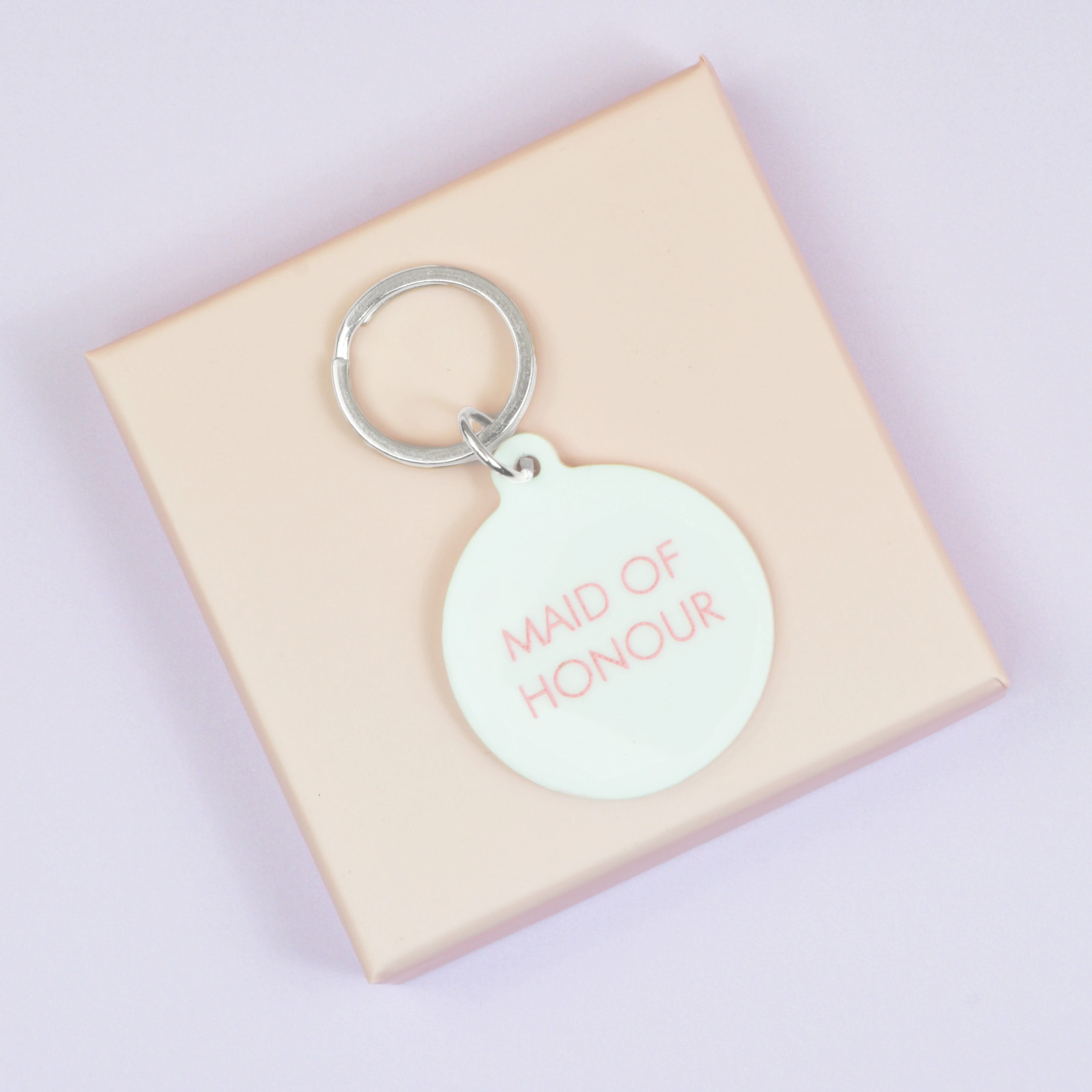 Maid of Honour Keytag