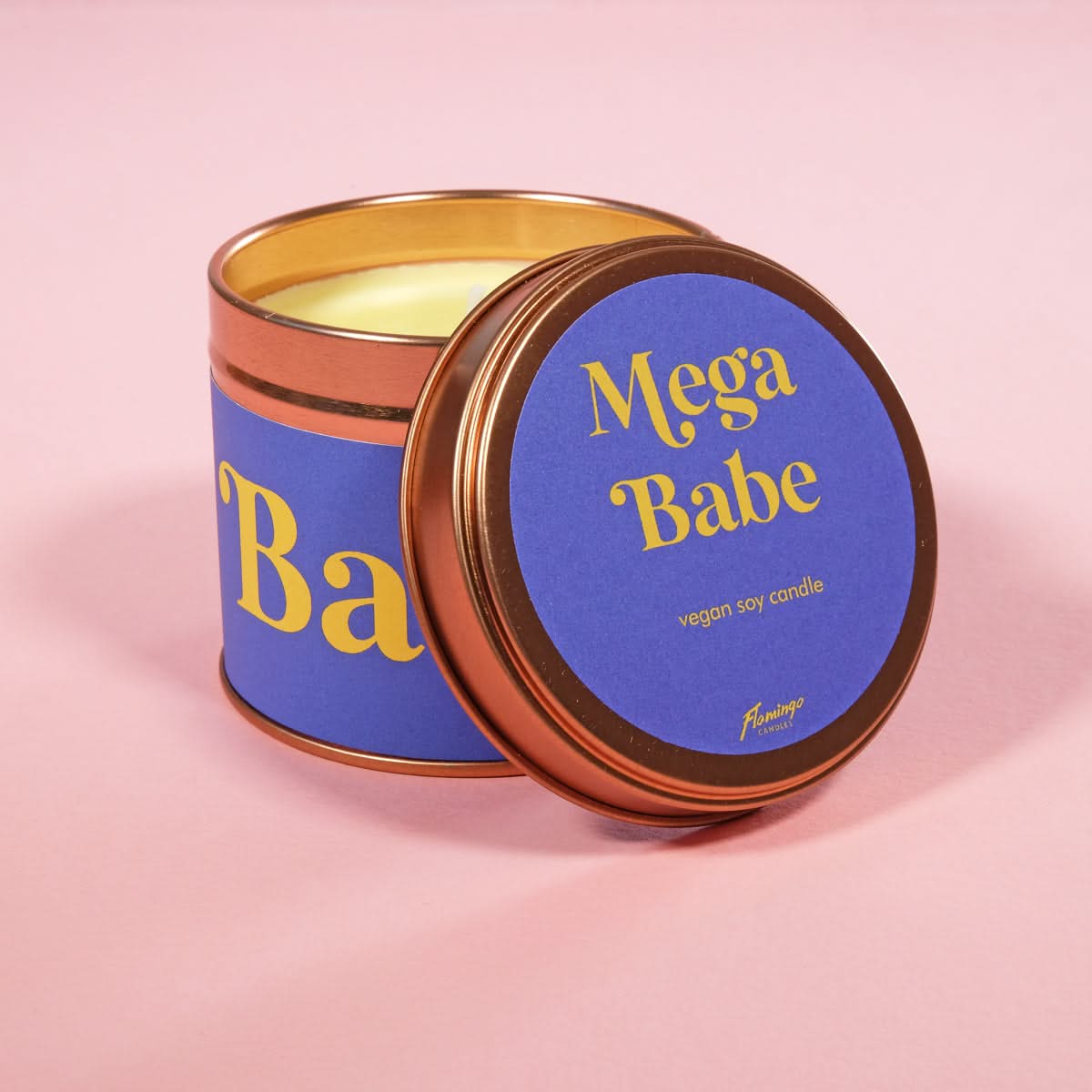 Love Bug Mega Babe Valentine Tin Candle
