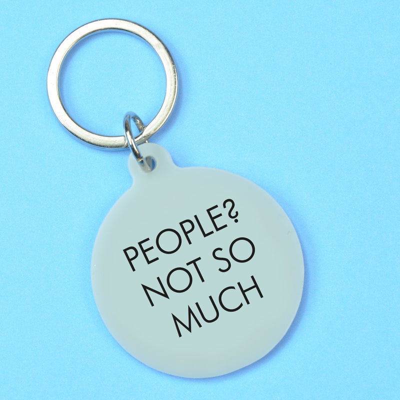 People? Not So Much Keytag