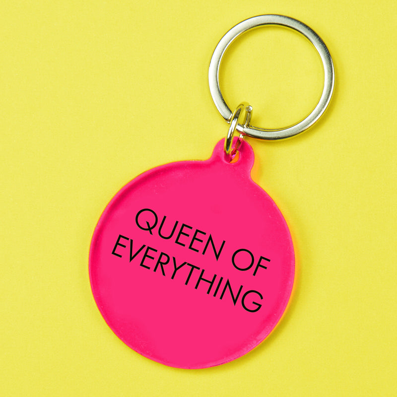Queen of Everything Keytag