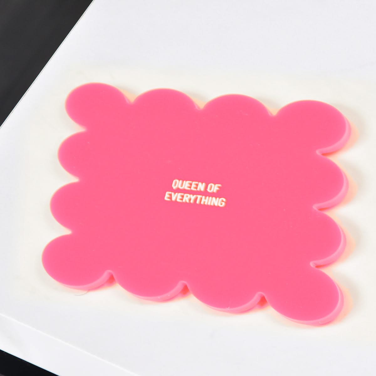 Queen of Everything Scallop Coaster