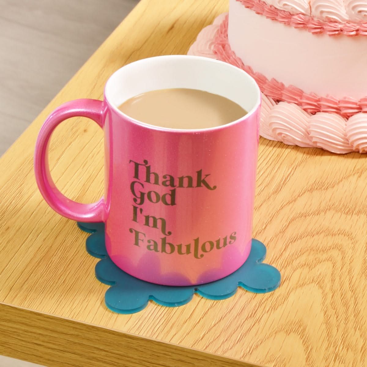 Slogan Scallop Coasters