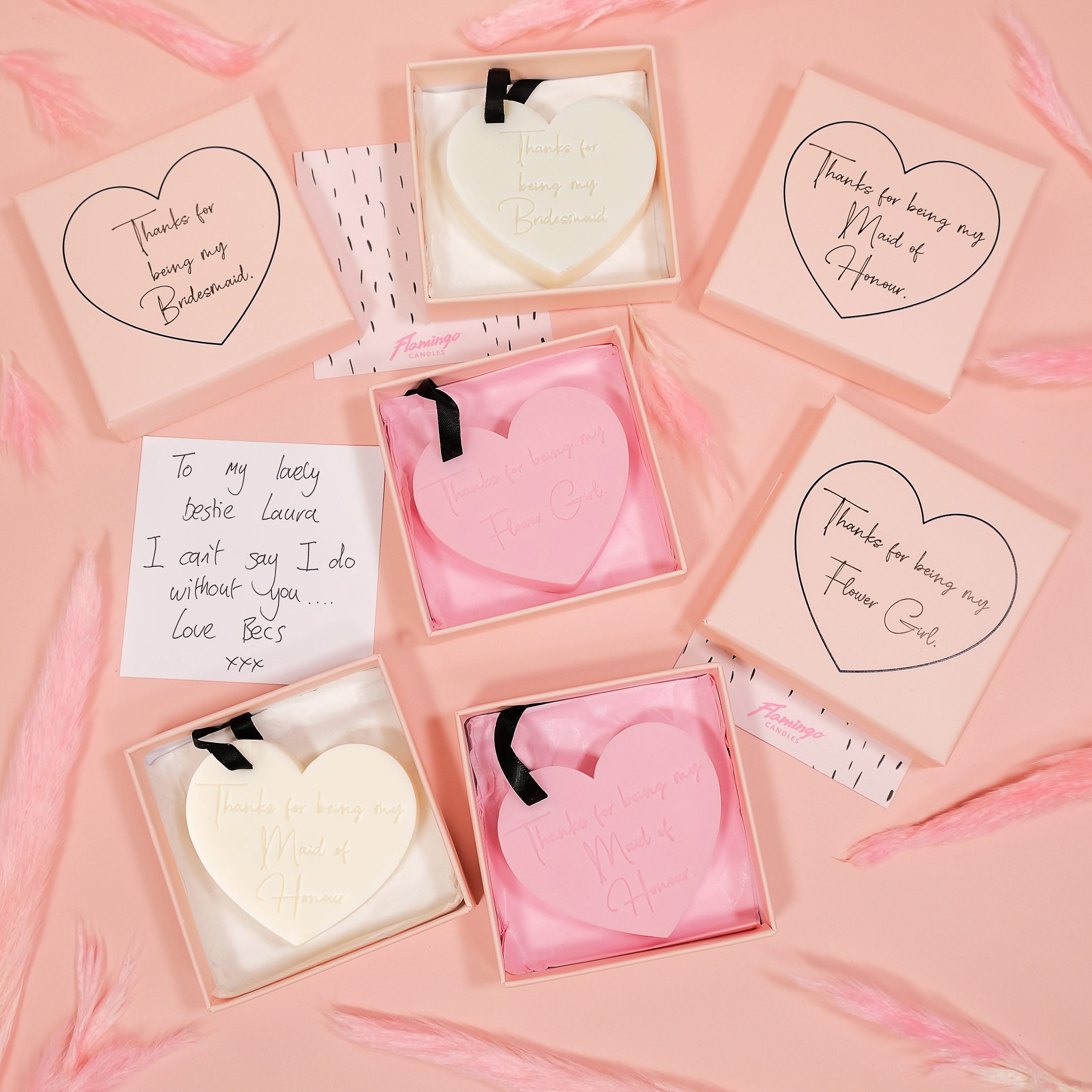 Bridesmaid Appreciation Scent Heart