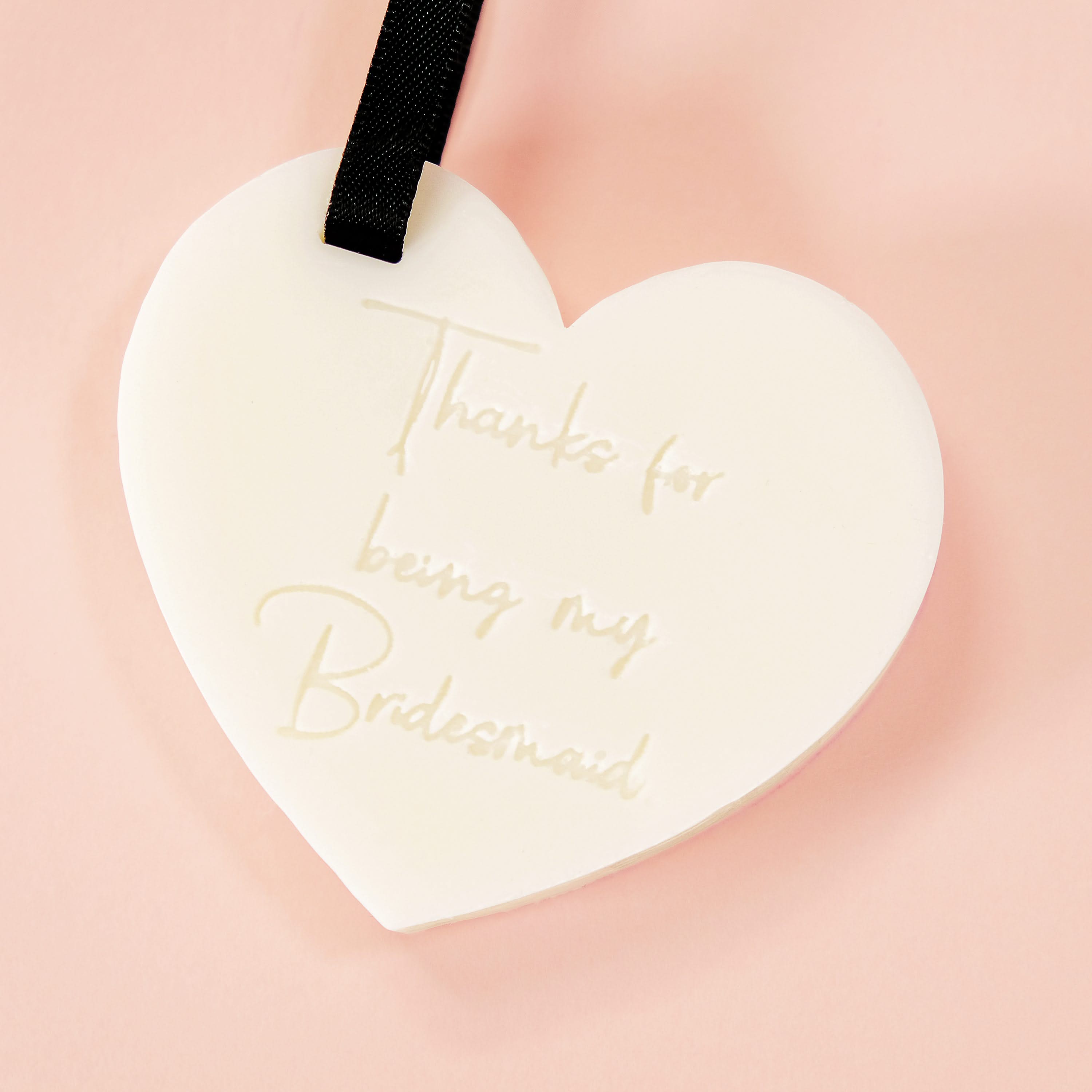 Bridesmaid Appreciation Scent Heart