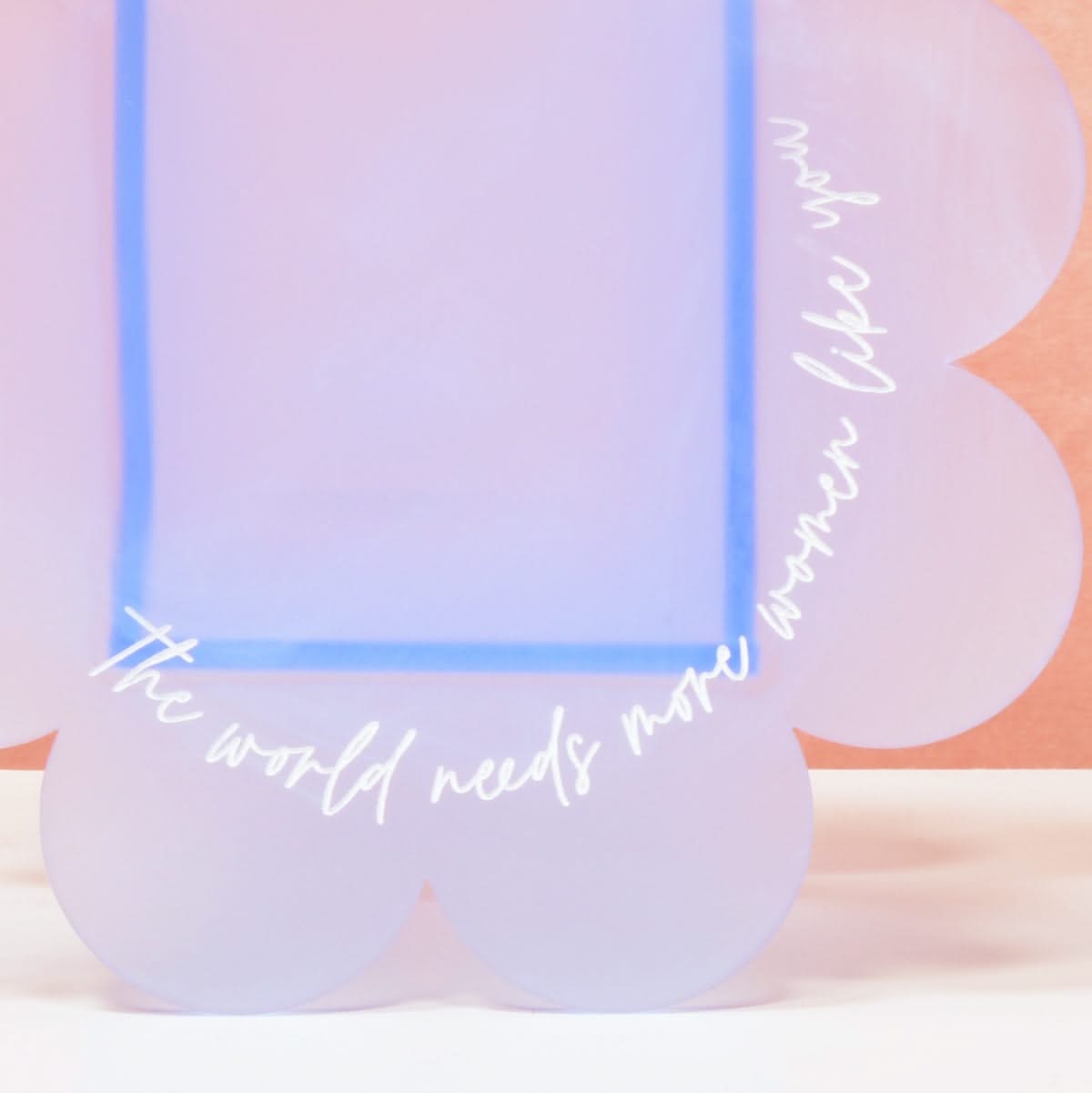 Ice Blue The World Needs More Women Like You Vase