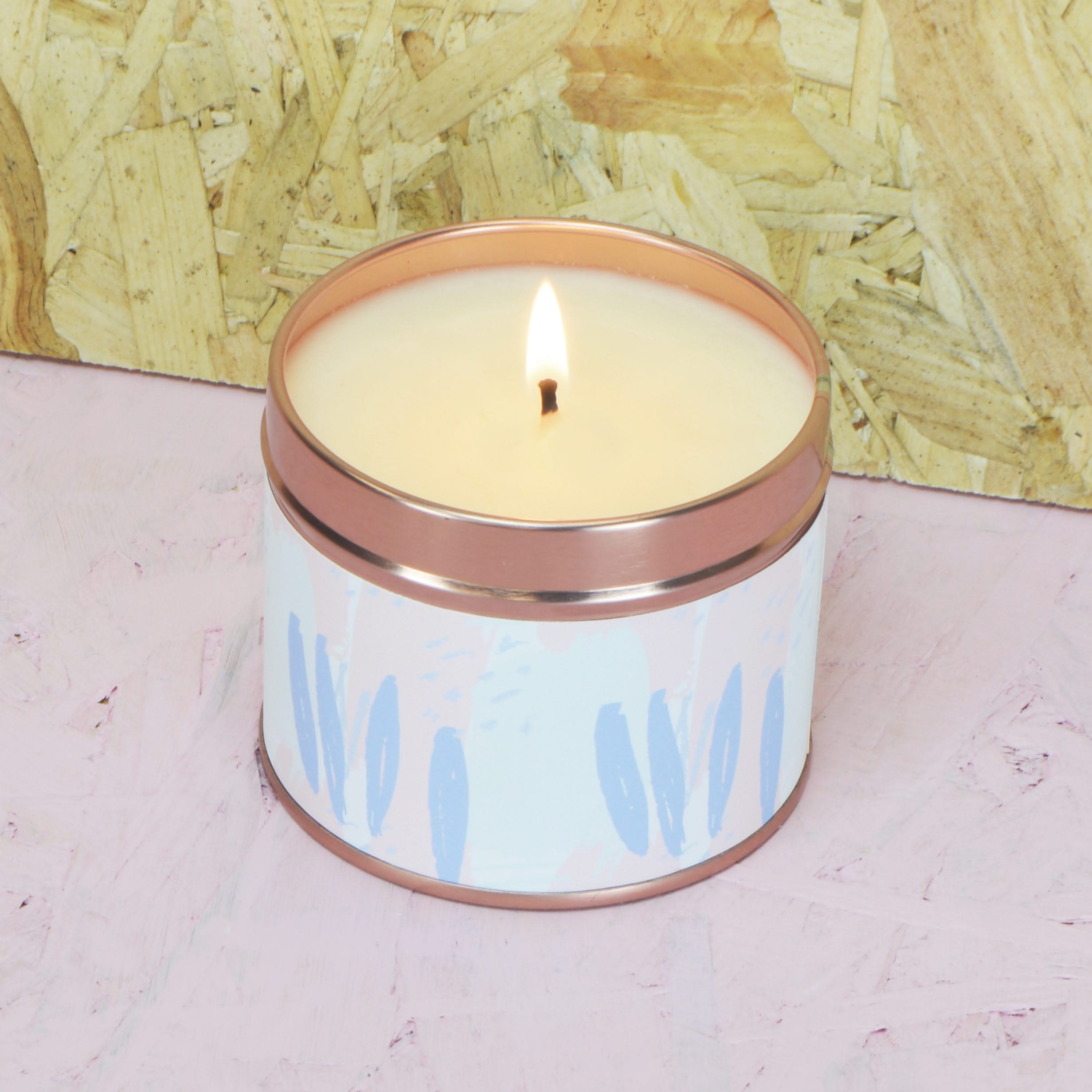 Rose Gold Tin Candle Making Kit