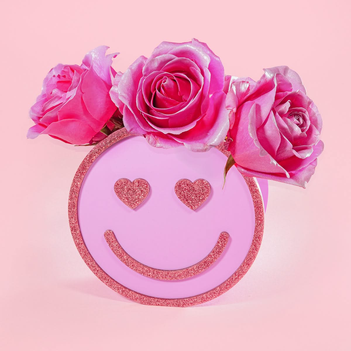 Bubblegum Heart Eye Valentine Happy Vase