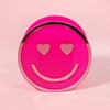 Hot Pink Heart Eye Valentine Happy Vase