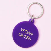 Vegan Queen Keytag