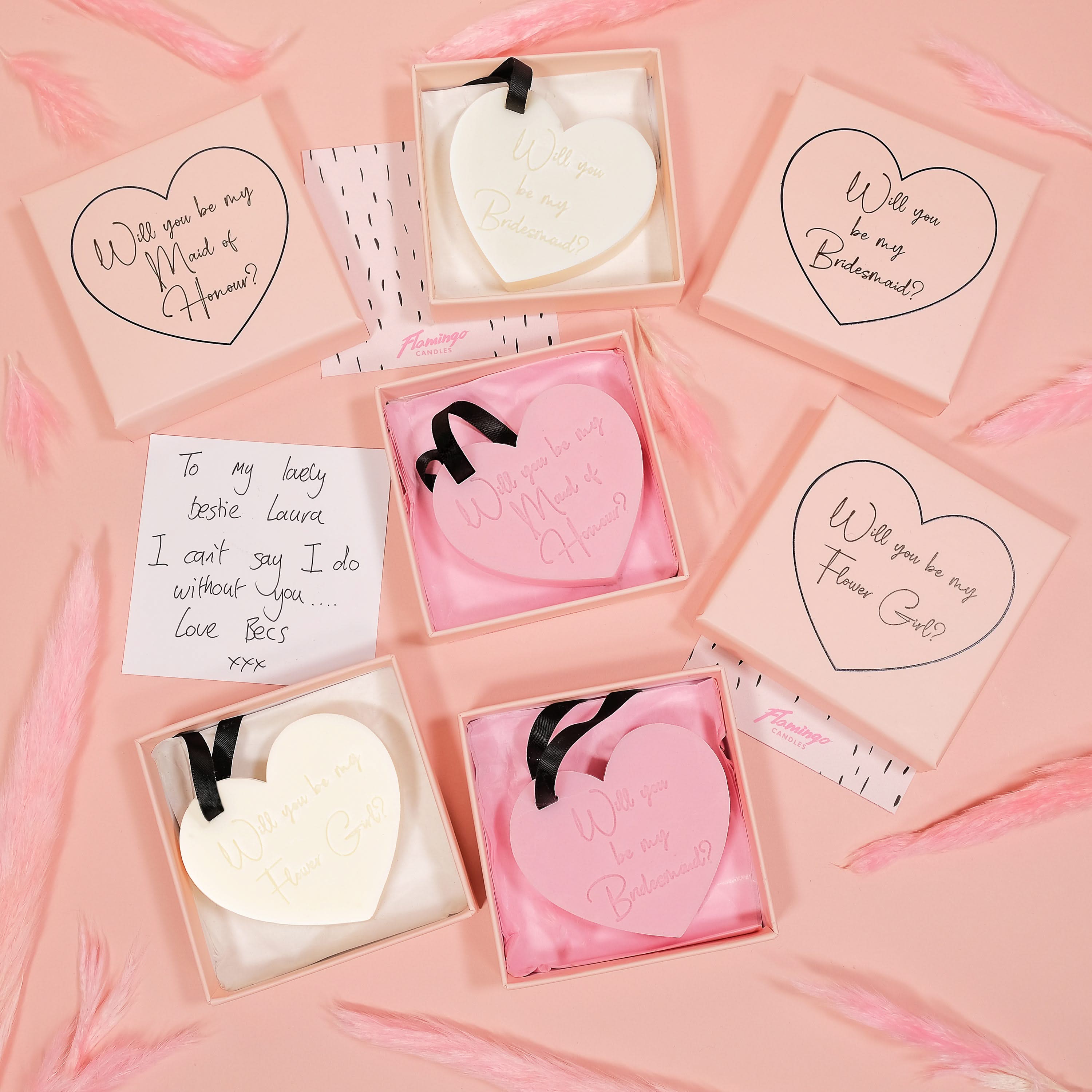 Bridesmaid Proposal Scent Heart