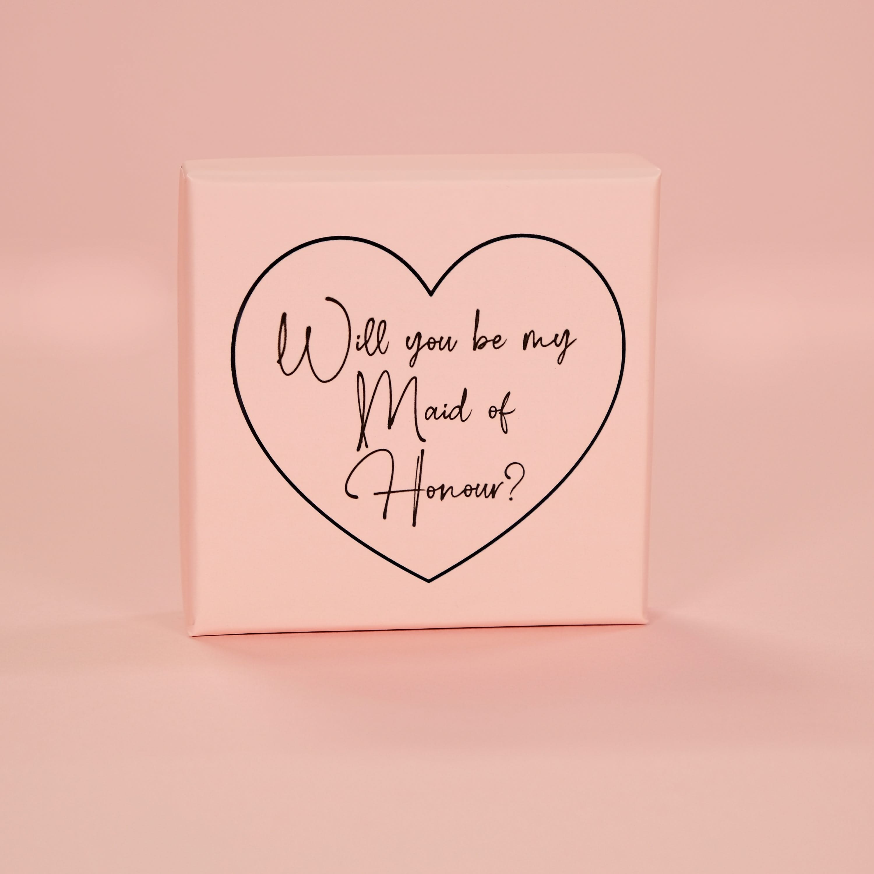 Bridesmaid Proposal Scent Heart