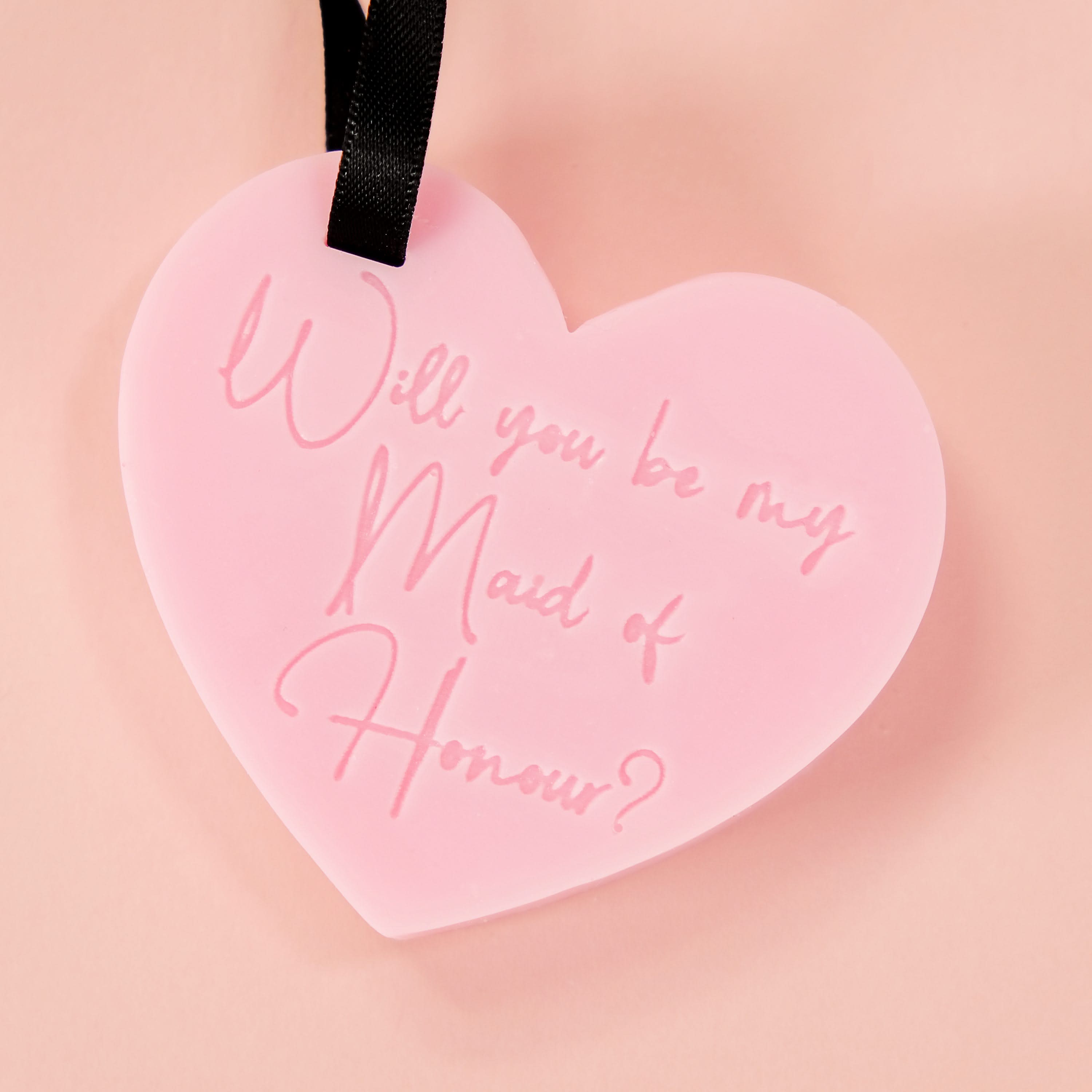 Bridesmaid Proposal Scent Heart