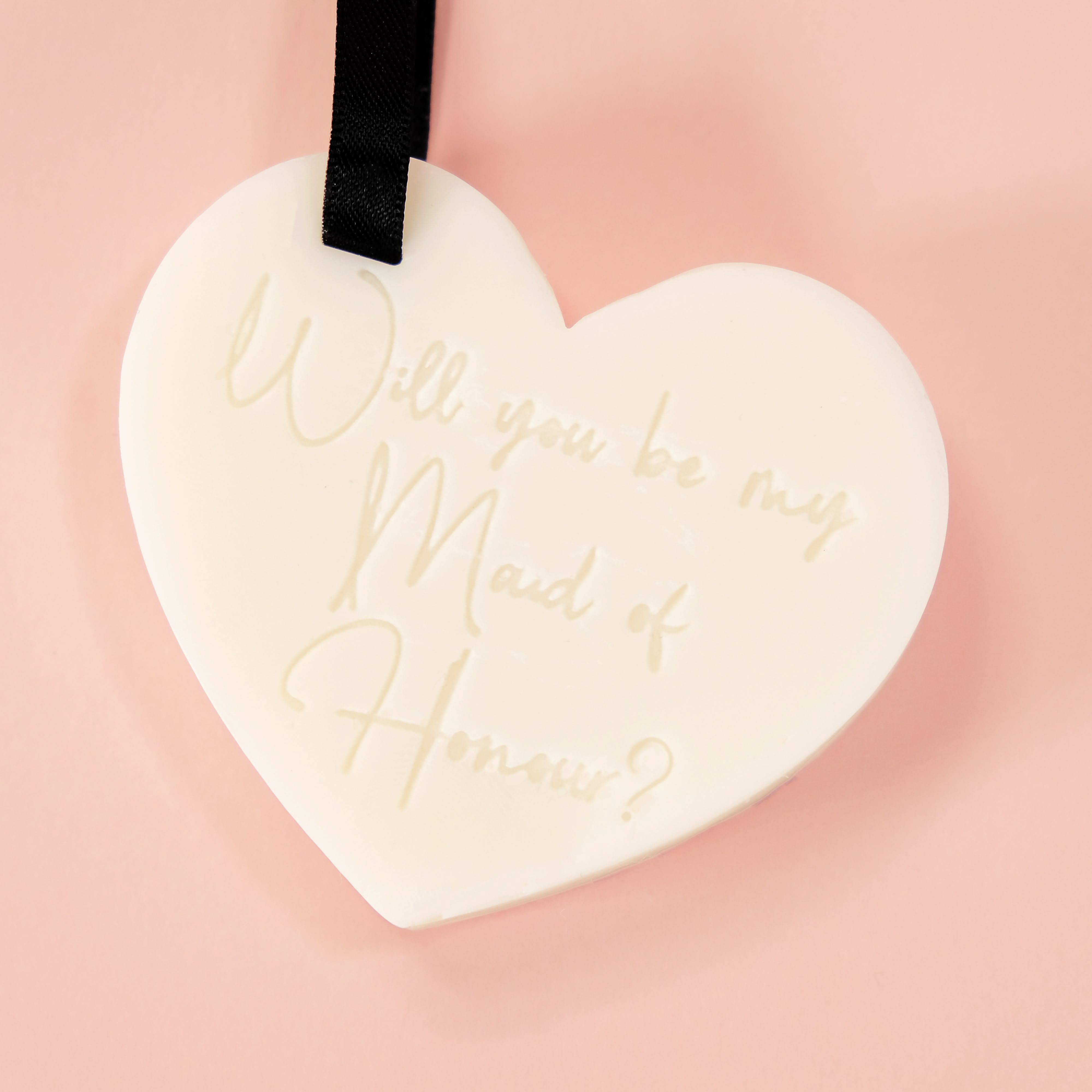 Bridesmaid Proposal Scent Heart