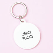 Zero Fucks Keytag
