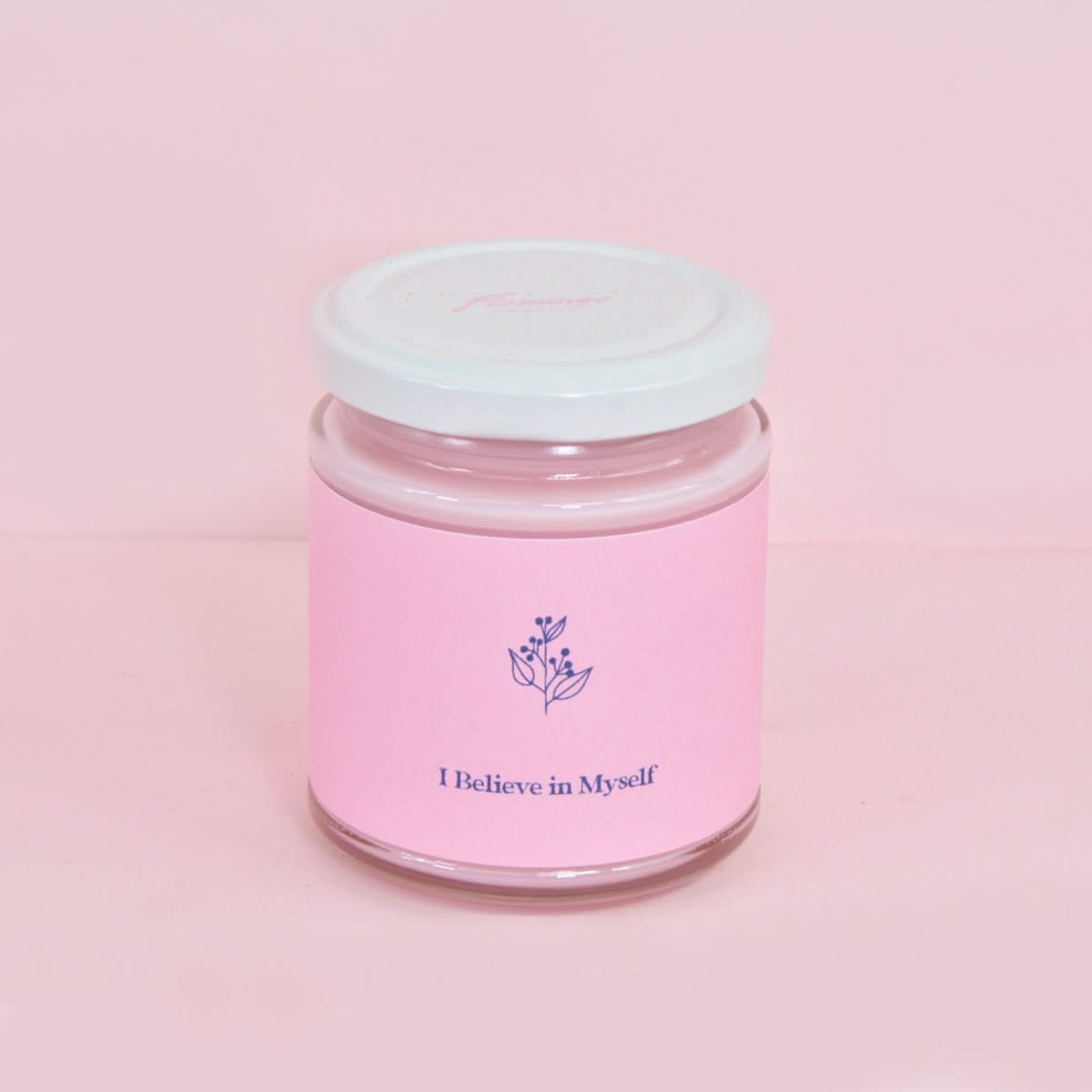 Blackcurrant & Bergamot I Believe in Myself Affirmation Candle