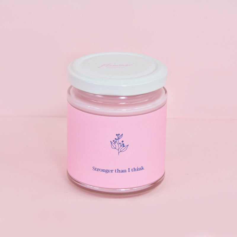 Pomegranate & Fig Stronger than I Think Affirmation Candle