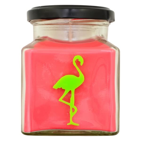 Green Apples Classic Flamingo Candle