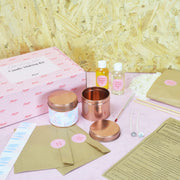 Rose Gold Tin Candle Making Kit