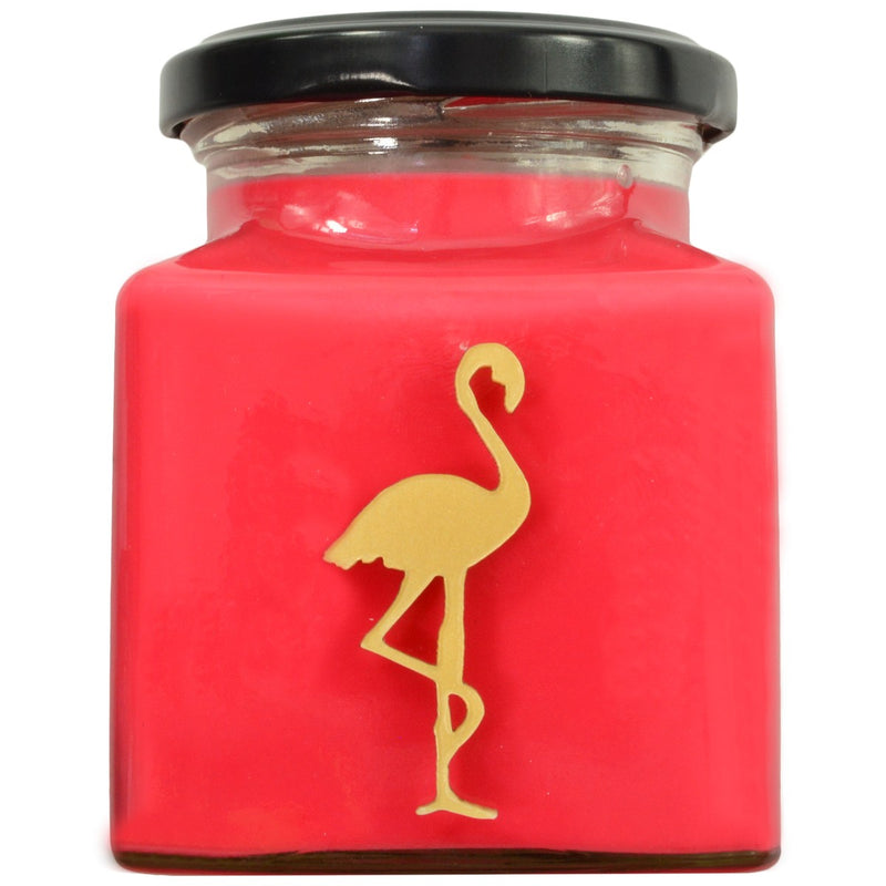 Rhubarb & Pear Classic Flamingo Candle