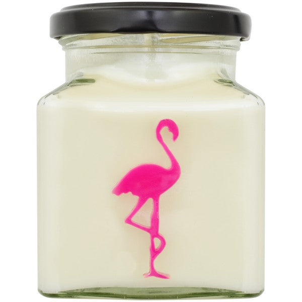 Rose & Marshmallow Classic Flamingo Candle