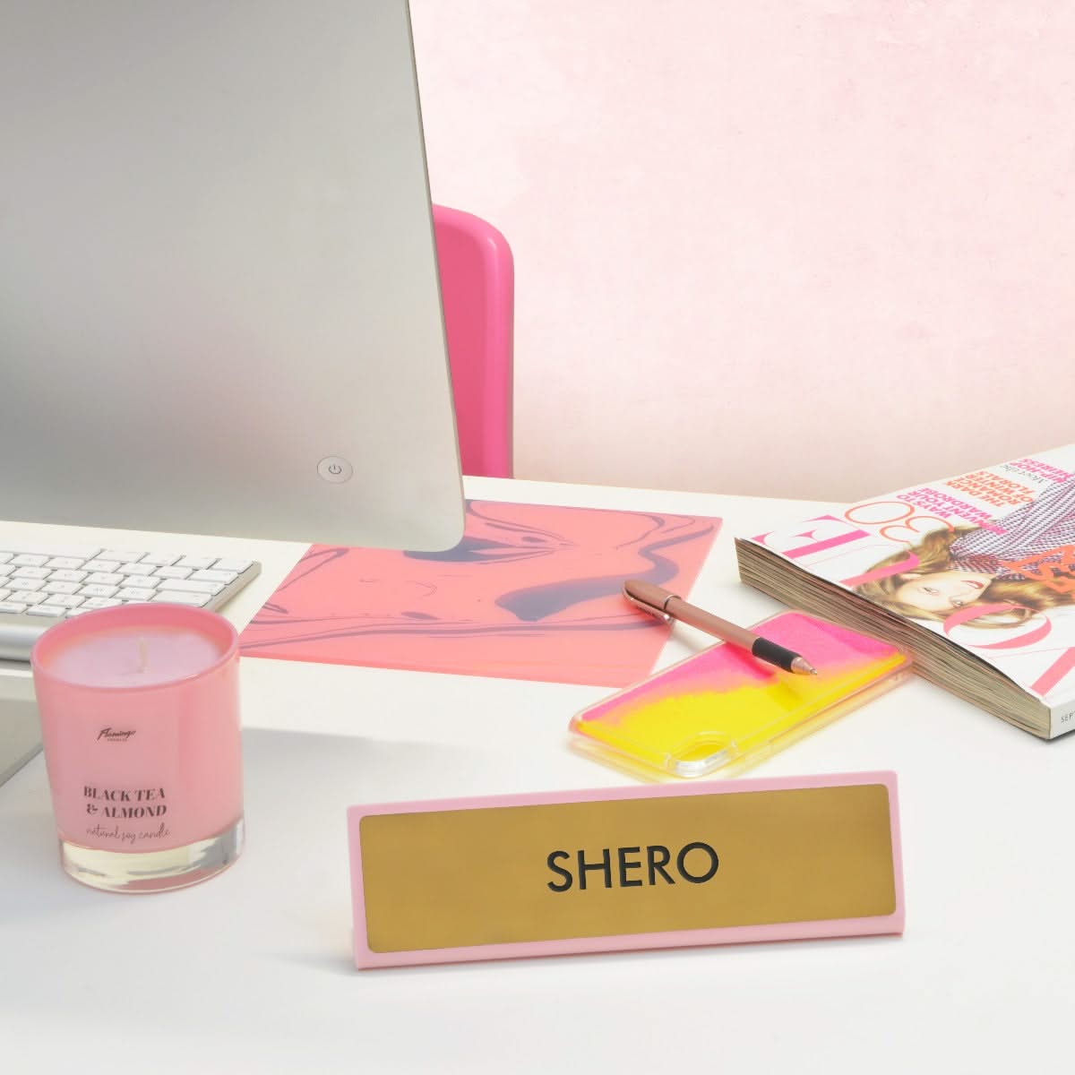 Shero Desk Plate Sign