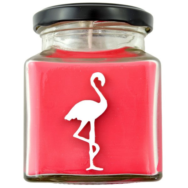 Strawberries & Champagne Classic Flamingo Candle