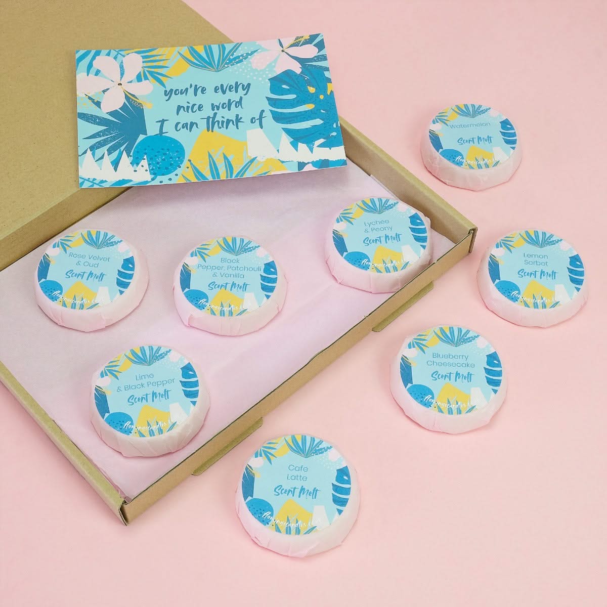 You're Every Nice Word Scent Melt Letterbox Gift